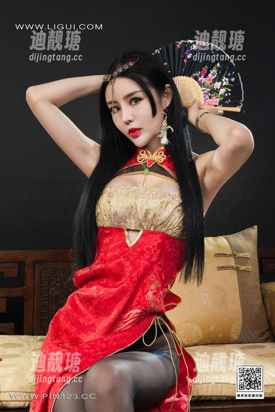 丽柜 - 跟着汐汐一起穿体操服，感觉自己也能成为奥运冠军！原图带你飞！