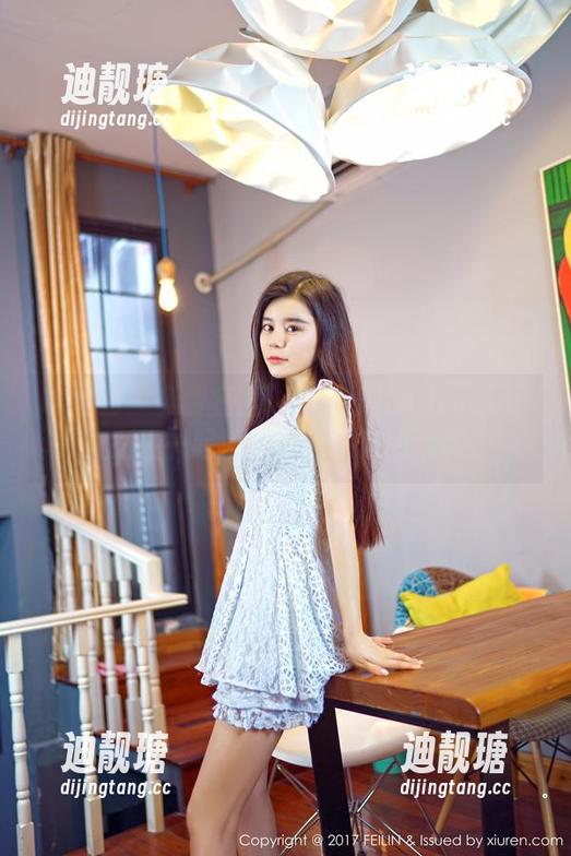 嗲囡囡 - 免费套图！跟着小Kaili小丁丁的女仆一起嗨，能治愈你的心情！
